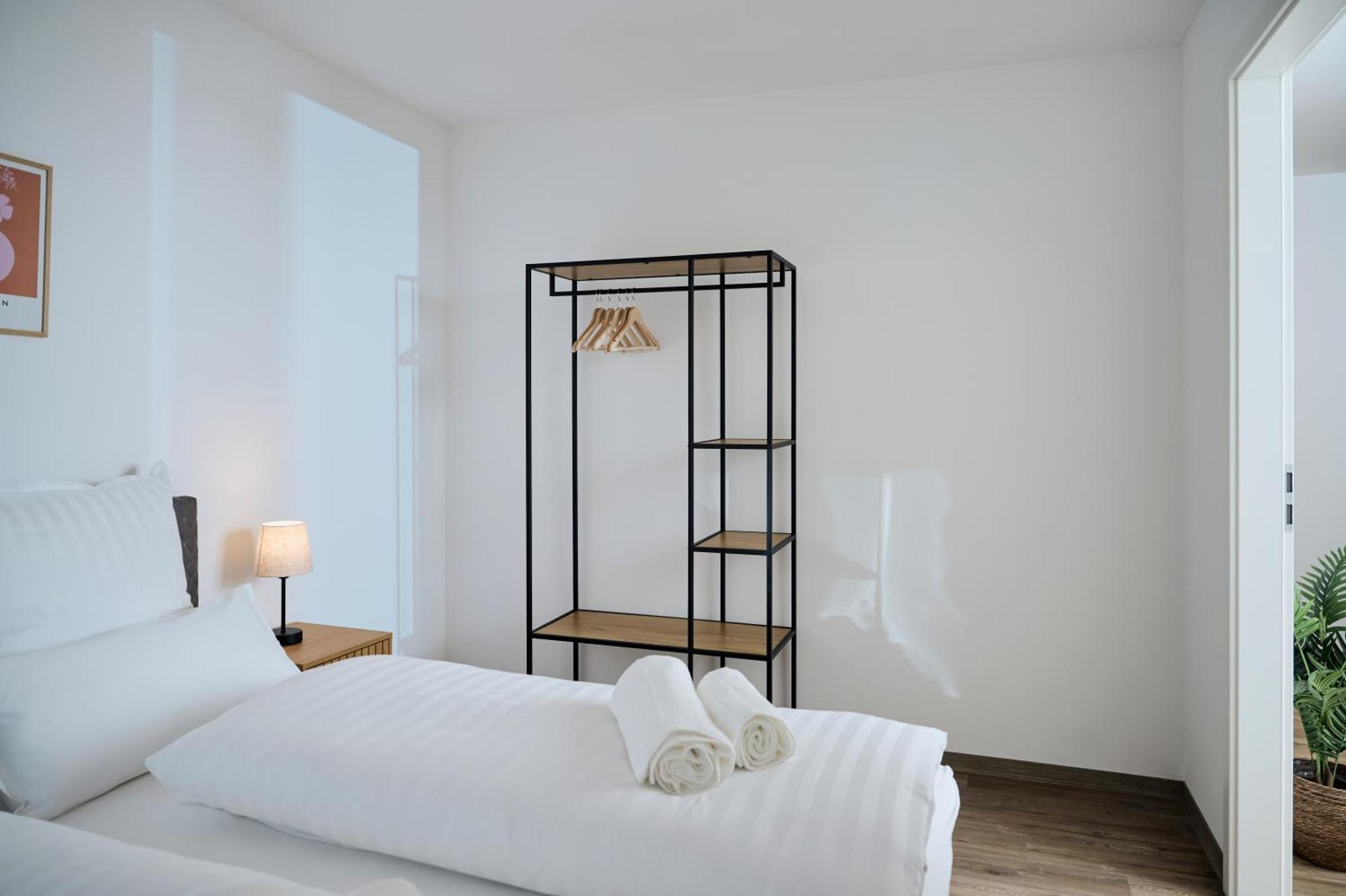 Moderne Apartments Mit Highspeed-Wlan Und Gratis-Tiefgarage Ihr Perfekter Rueckzugsort Nahe Dem Zentrum Und Der Therme I Barrierearm Bad Kissingen Exteriör bild