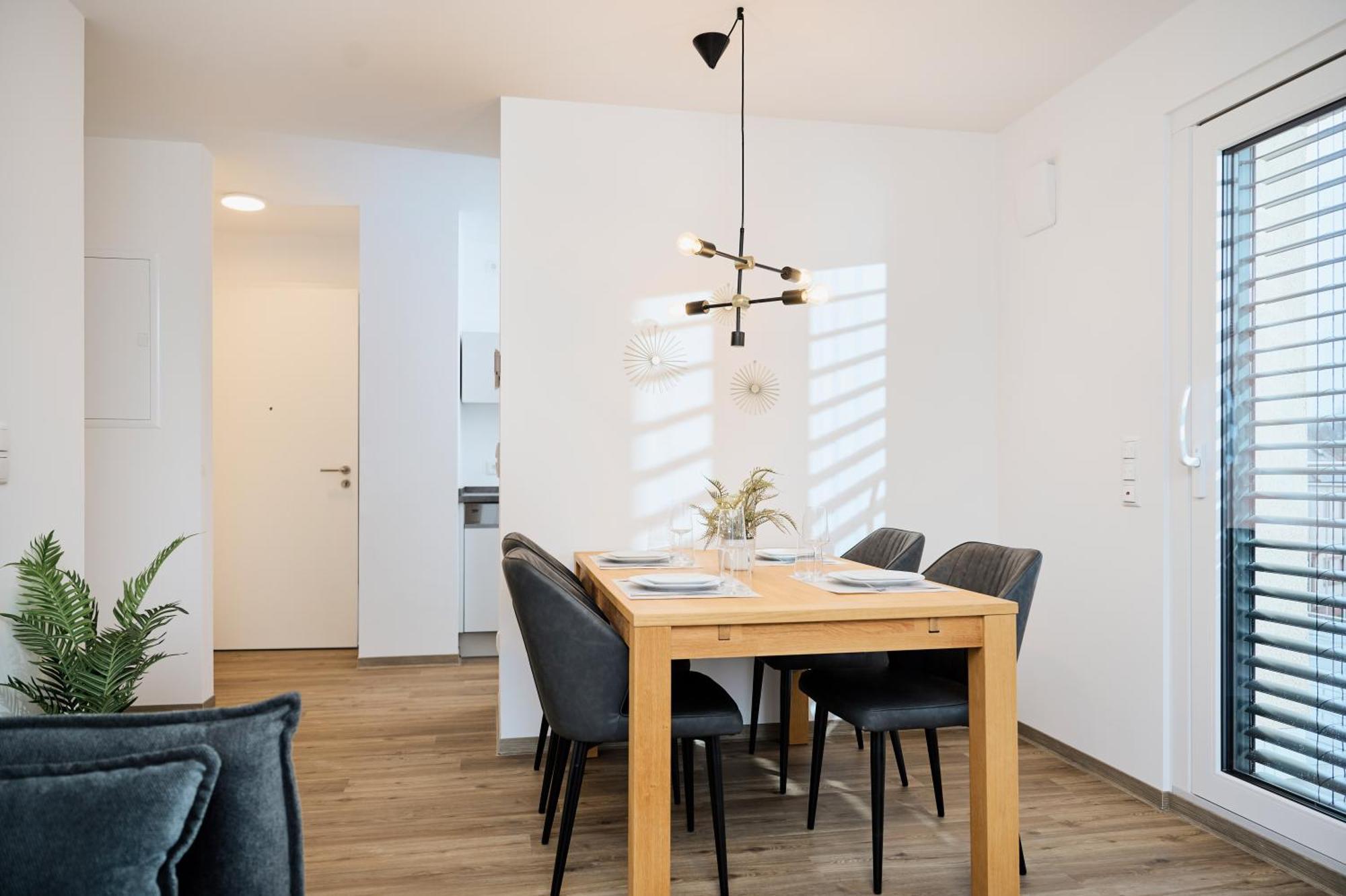 Moderne Apartments Mit Highspeed-Wlan Und Gratis-Tiefgarage Ihr Perfekter Rueckzugsort Nahe Dem Zentrum Und Der Therme I Barrierearm Bad Kissingen Exteriör bild