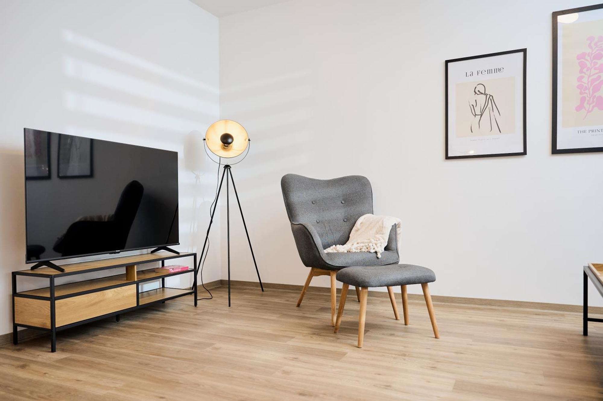 Moderne Apartments Mit Highspeed-Wlan Und Gratis-Tiefgarage Ihr Perfekter Rueckzugsort Nahe Dem Zentrum Und Der Therme I Barrierearm Bad Kissingen Exteriör bild